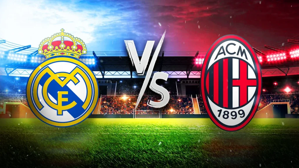 Real Madrid vs AC Milan2
